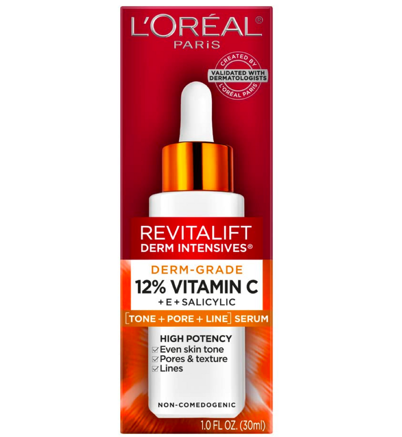 L'Oreal Paris Revitalift Derm Intensives® 12% Pure Vitamin C + E + Salicylic Acid Serum