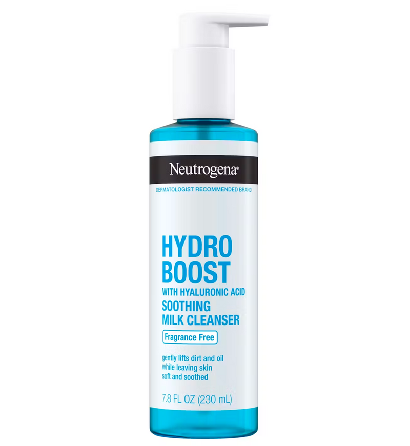 Neutrogena Hydro Boost Soothing Milk Cleanser - Fragrance Free