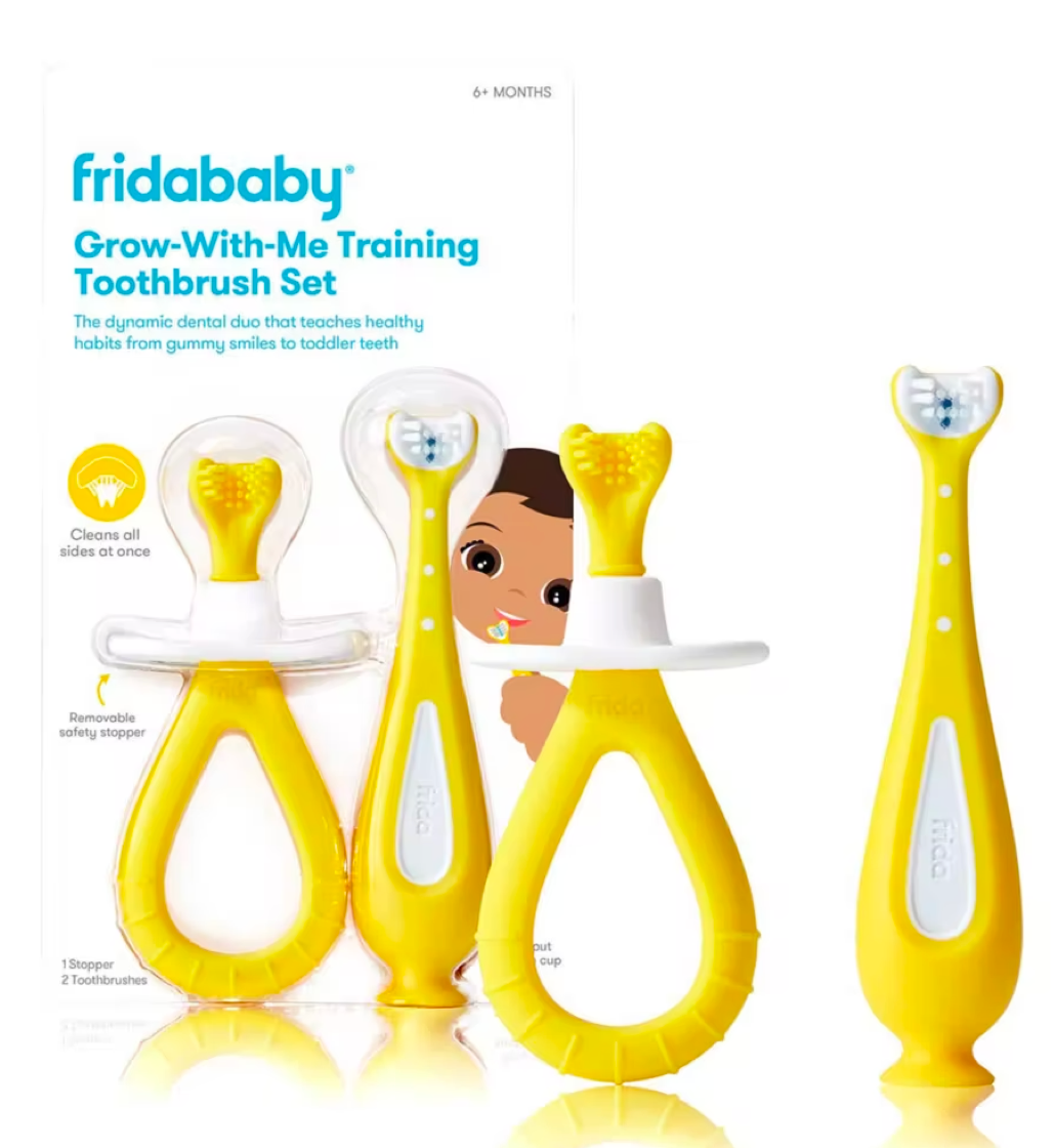 Fridababy Grow-With-Me-Training Toothbrush Set