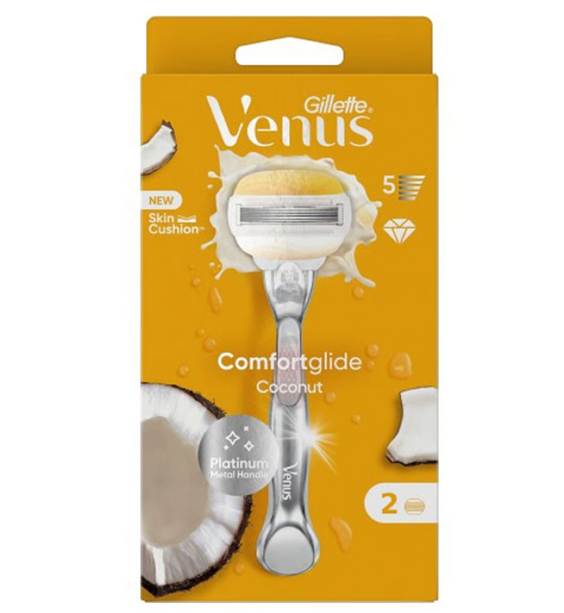 Gillette Venus Comfortglide Women's Razor - 1 handle + 2 refills