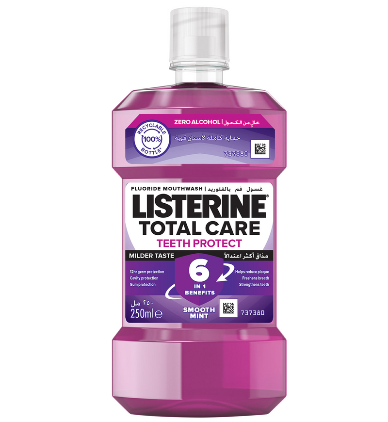Listerine® Total Care Teeth Protect Milder Taste Mouthwash