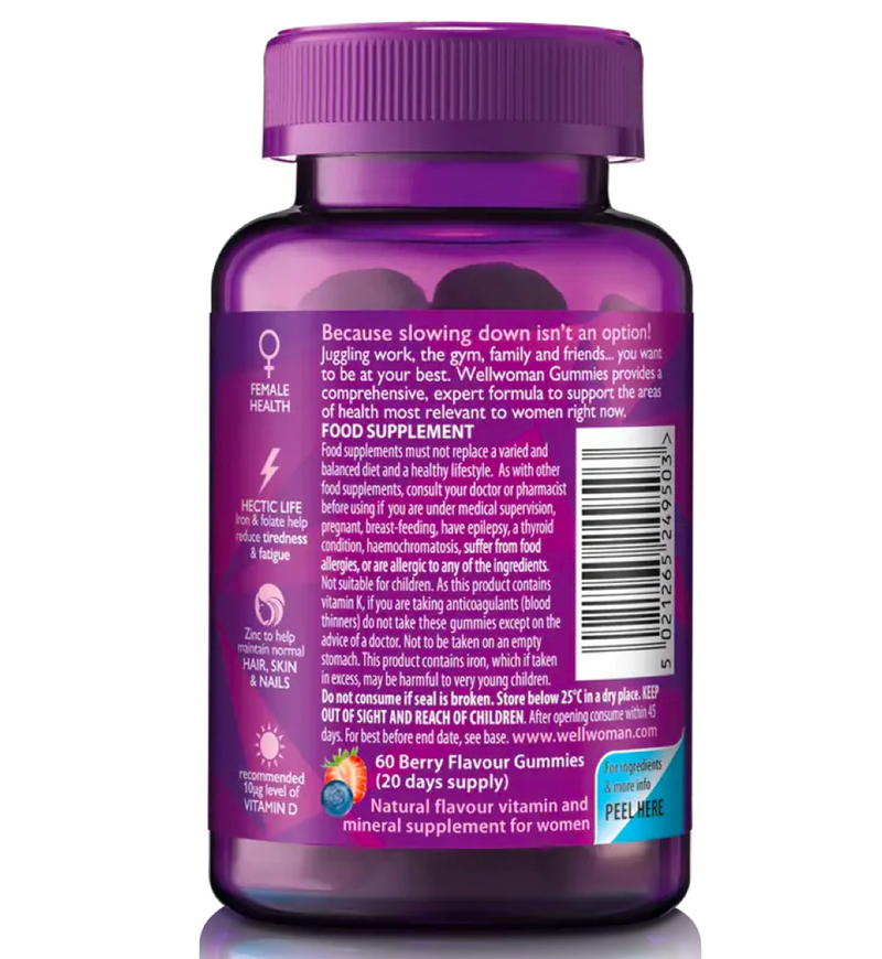 Vitabiotics Wellwoman Gummies