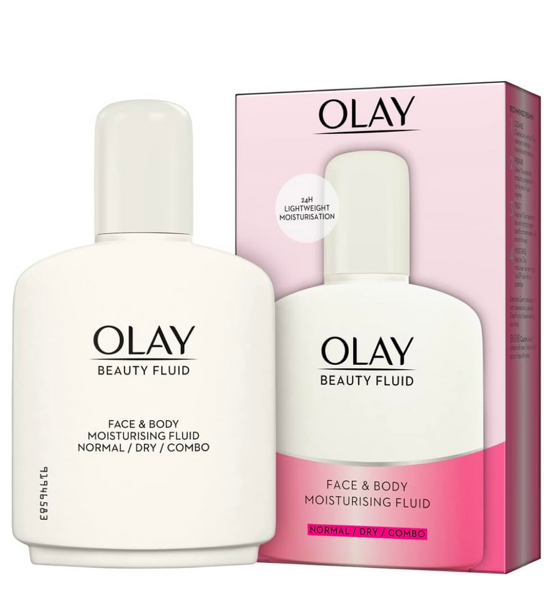 Olay Beauty Fluid Face & Body Moisturiser - Normal/Dry/Combo Skin