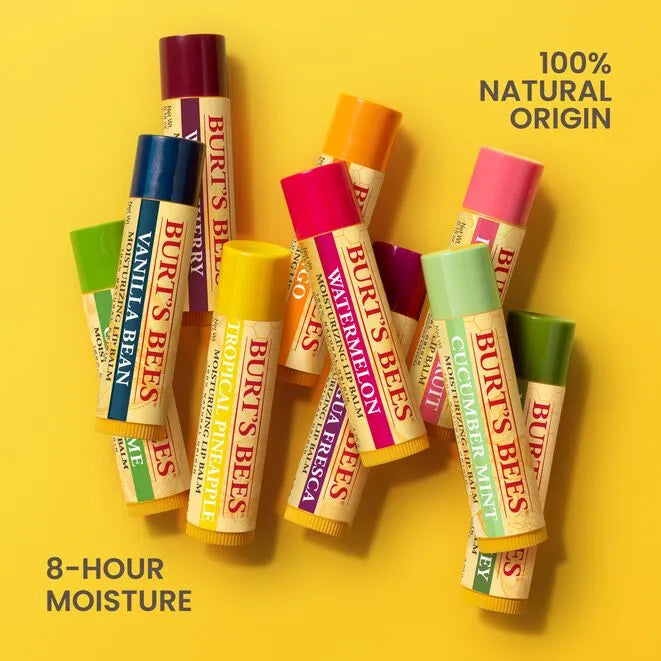 Burt's Bees Pomegranate Lip Balm Value 4 Pack