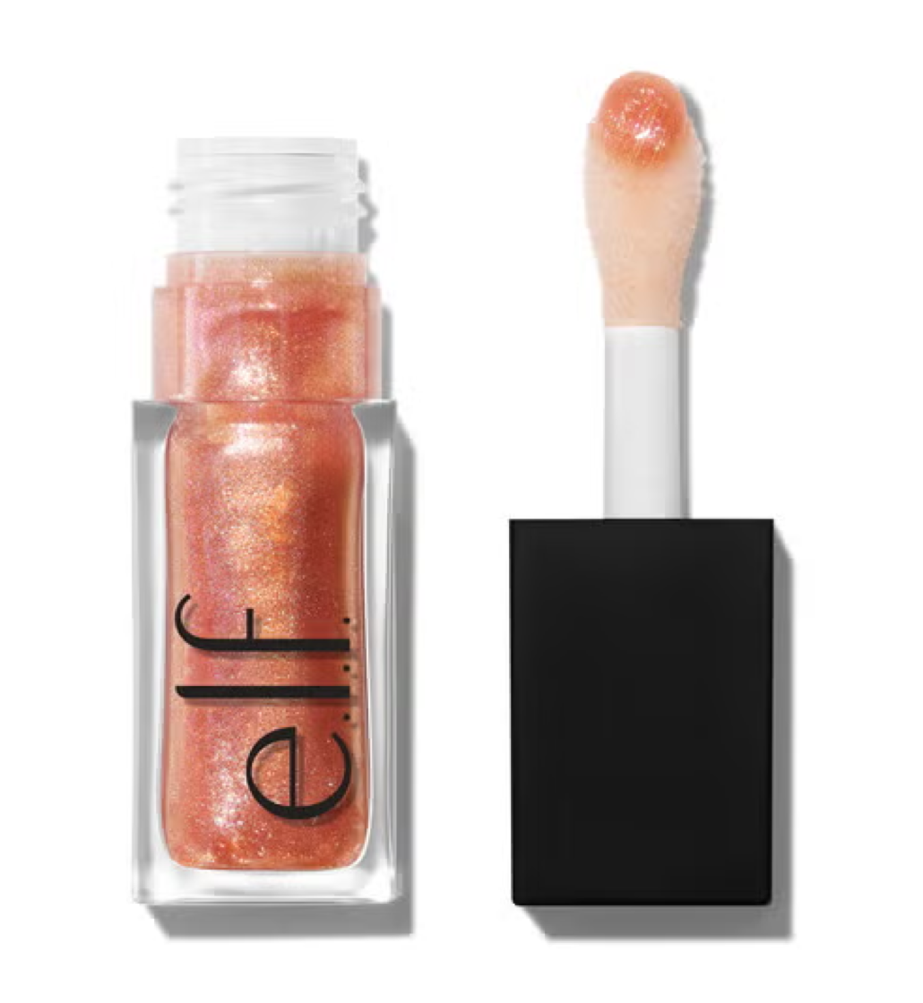 elf Glow Reviver Plumping Lip Oil - Apricot Feelings