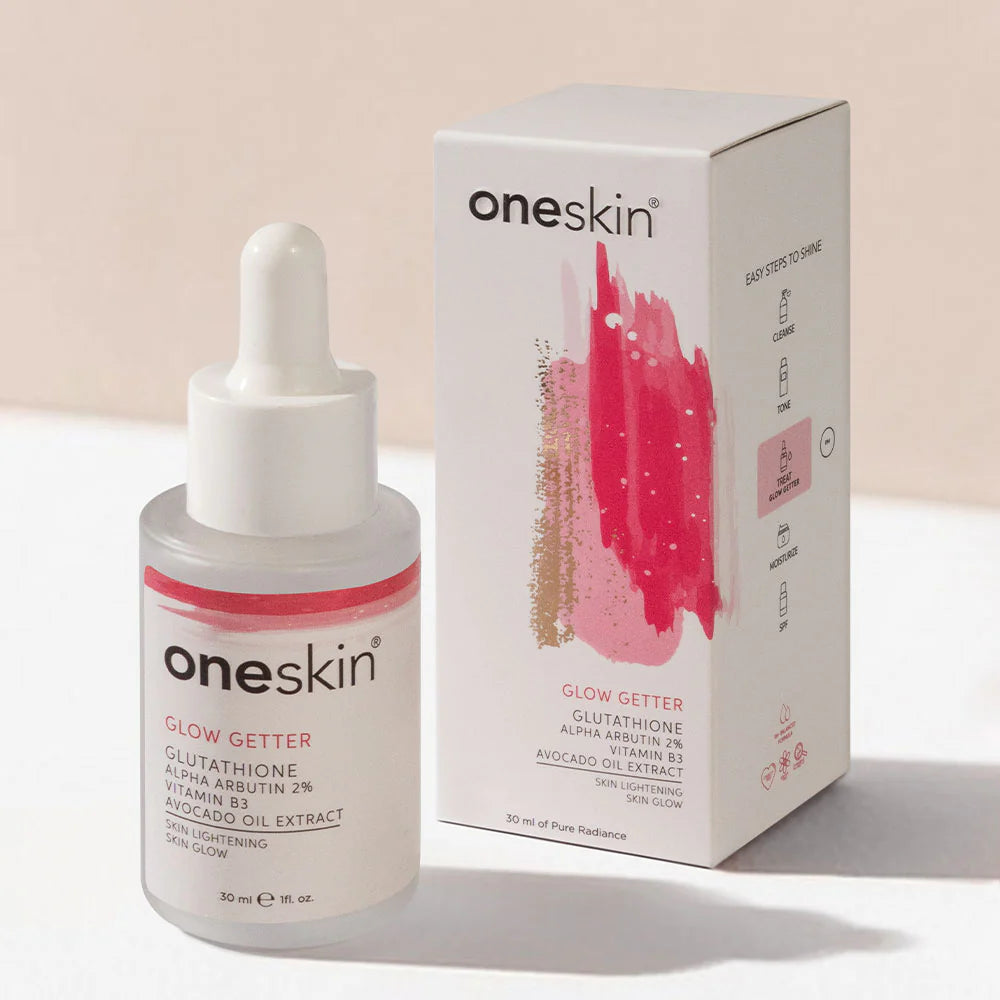 OneSkin Glow Getter Glutathione Alpha Arbutin 2%, Vitamin B3, Avocado Oil Extract