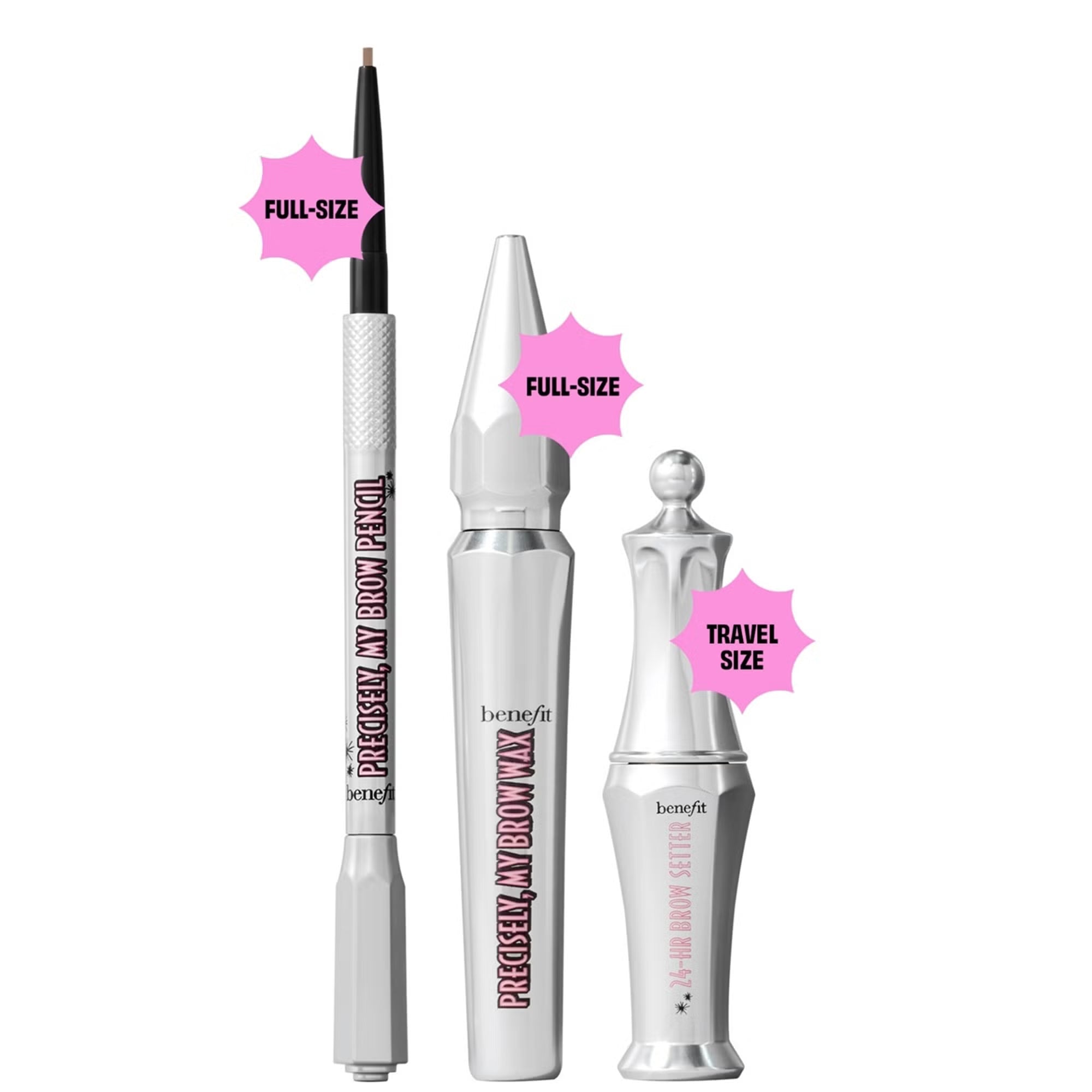 Benefit Browminoes 5 Eyebrow Makeup 3 Piece Gift Set