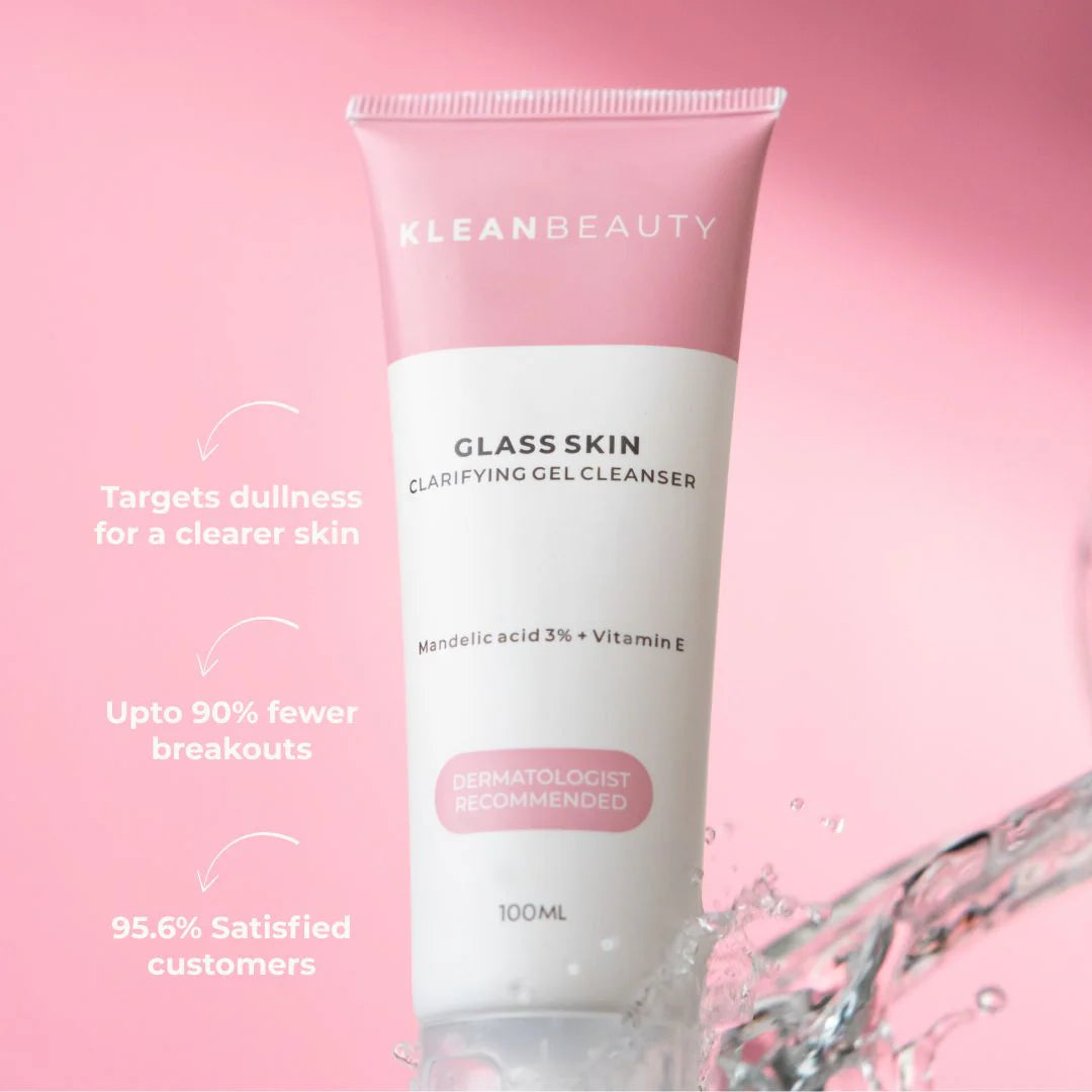 Klean Beauty Glass Skin Clarifying Gel Cleanser