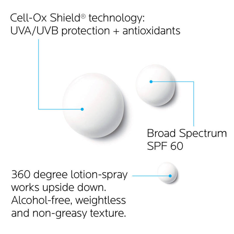 La Roche-Posay Anthelios Lotion Spray Sunscreen SPF 60