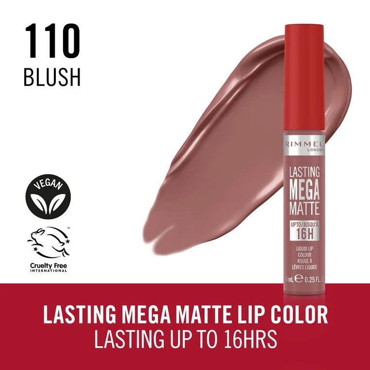 Rimmel London Lasting Mega Matte Liquid Lip Color