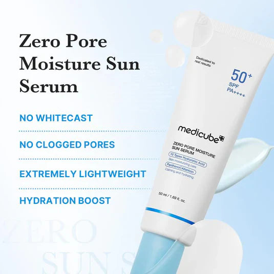 Medicube Zero Pore Moisture Sun Serum SPF 50+