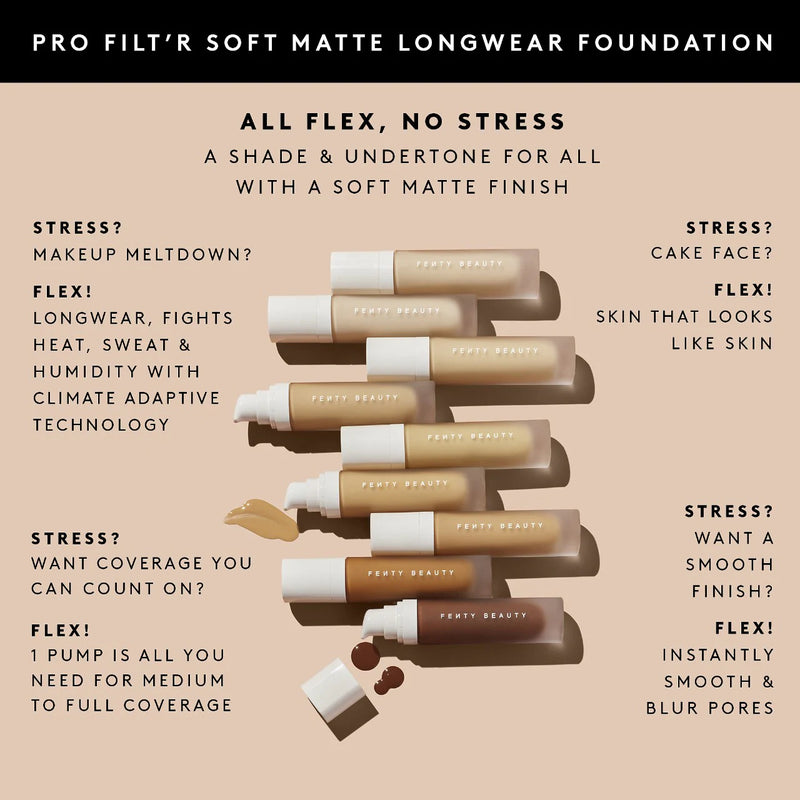 Fenty Beauty Pro Filt'r Soft Matte Longwear Foundation