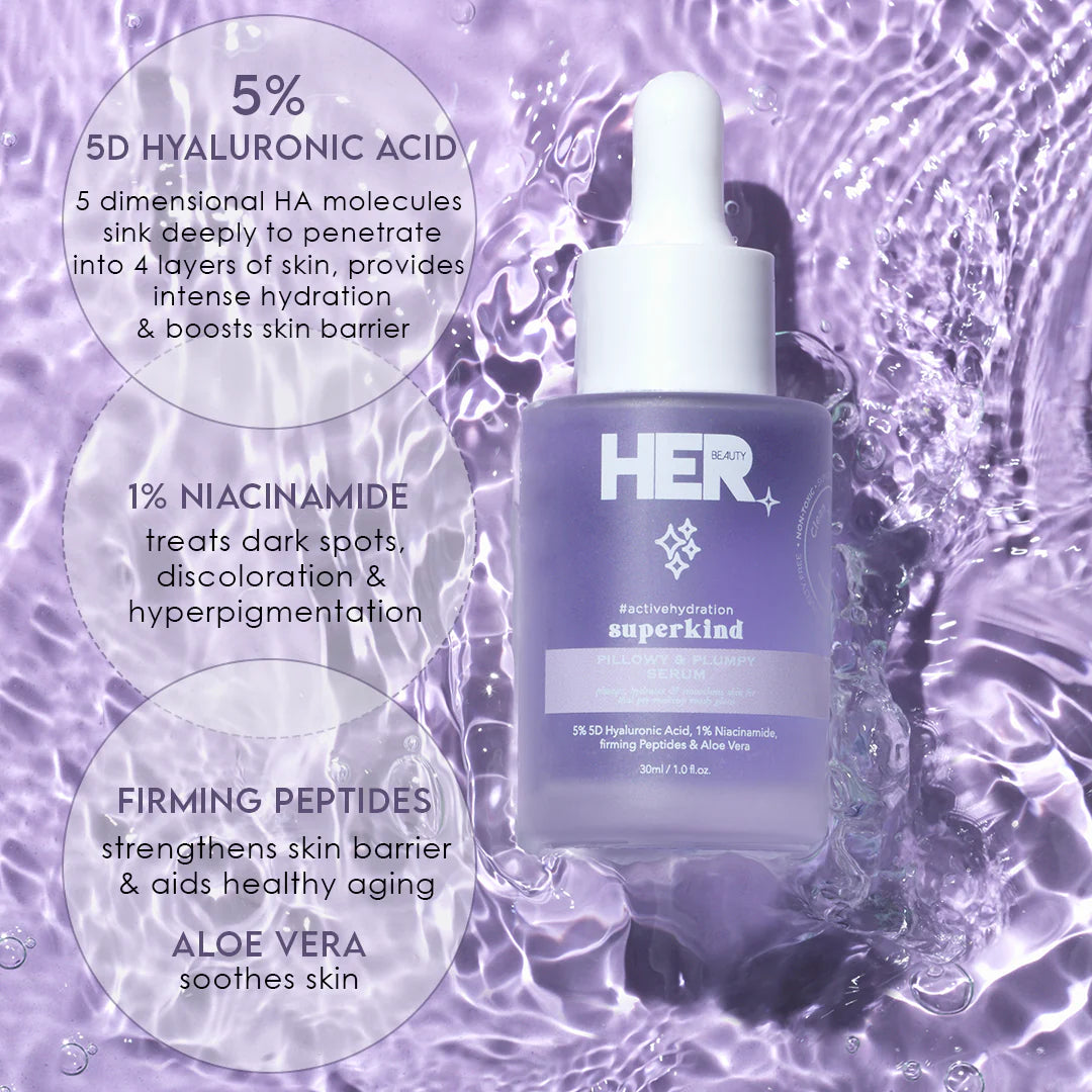 Her Beauty Superkind Pillowy and Plumpy Serum
