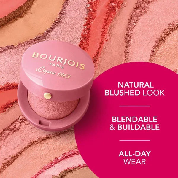 Bourjois Little Round Pot Blush - 15 Rose Eclat