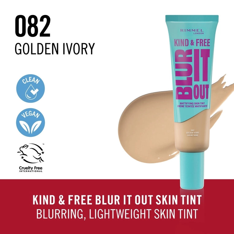 Rimmel London Kind & Free Blur It Out Mattifying Skin Tint