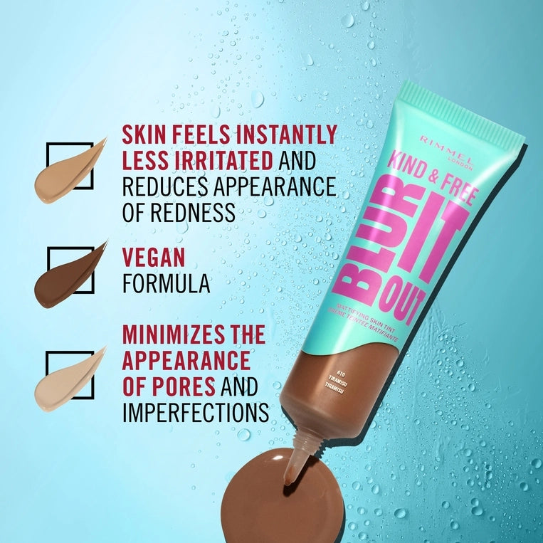 Rimmel London Kind & Free Blur It Out Mattifying Skin Tint