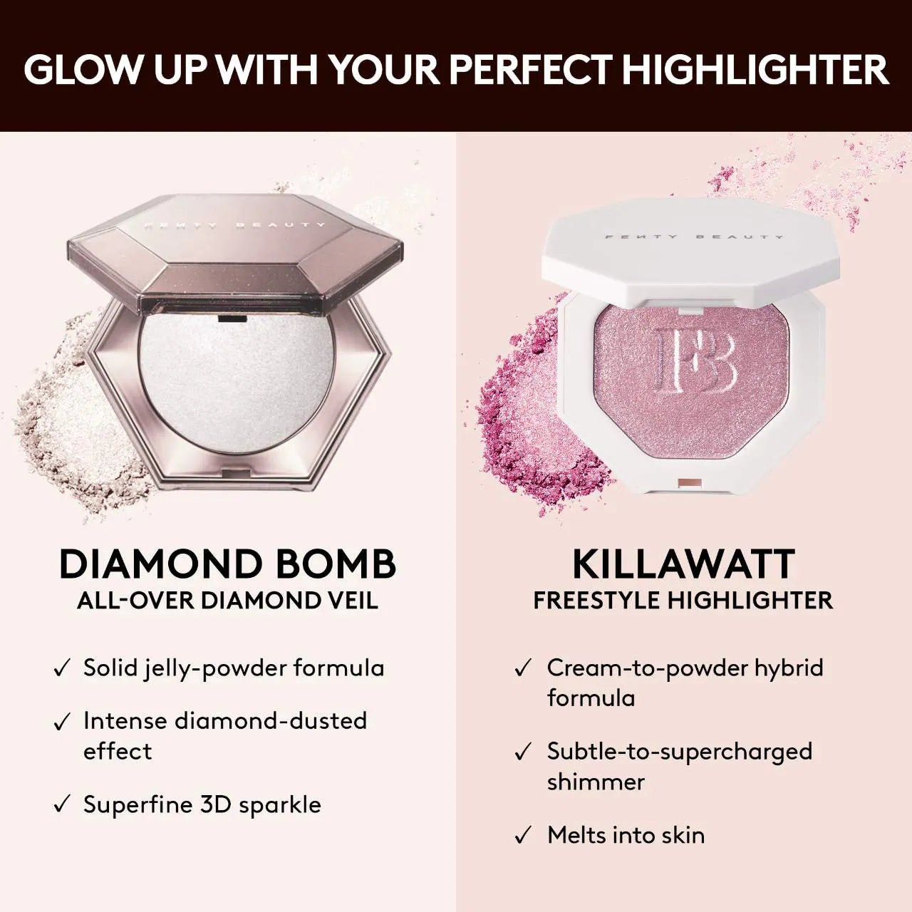 Fenty Beauty Diamond Bomb All-Over Diamond Veil Highlighter