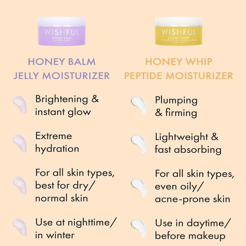 Wishful Honey Whip Peptide and Collagen Moisturizer