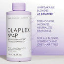 Olaplex No. 4P Blonde Enhancer™ Toning Purple Shampoo