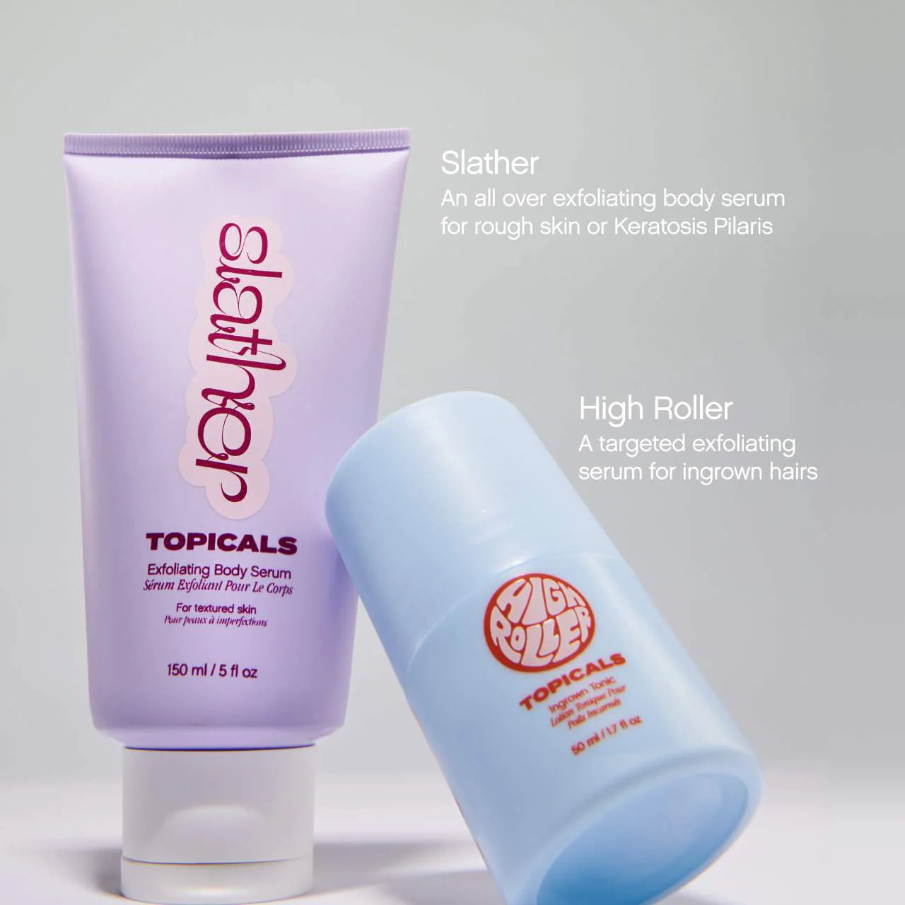 Topicals Slather Exfoliating Body Serum