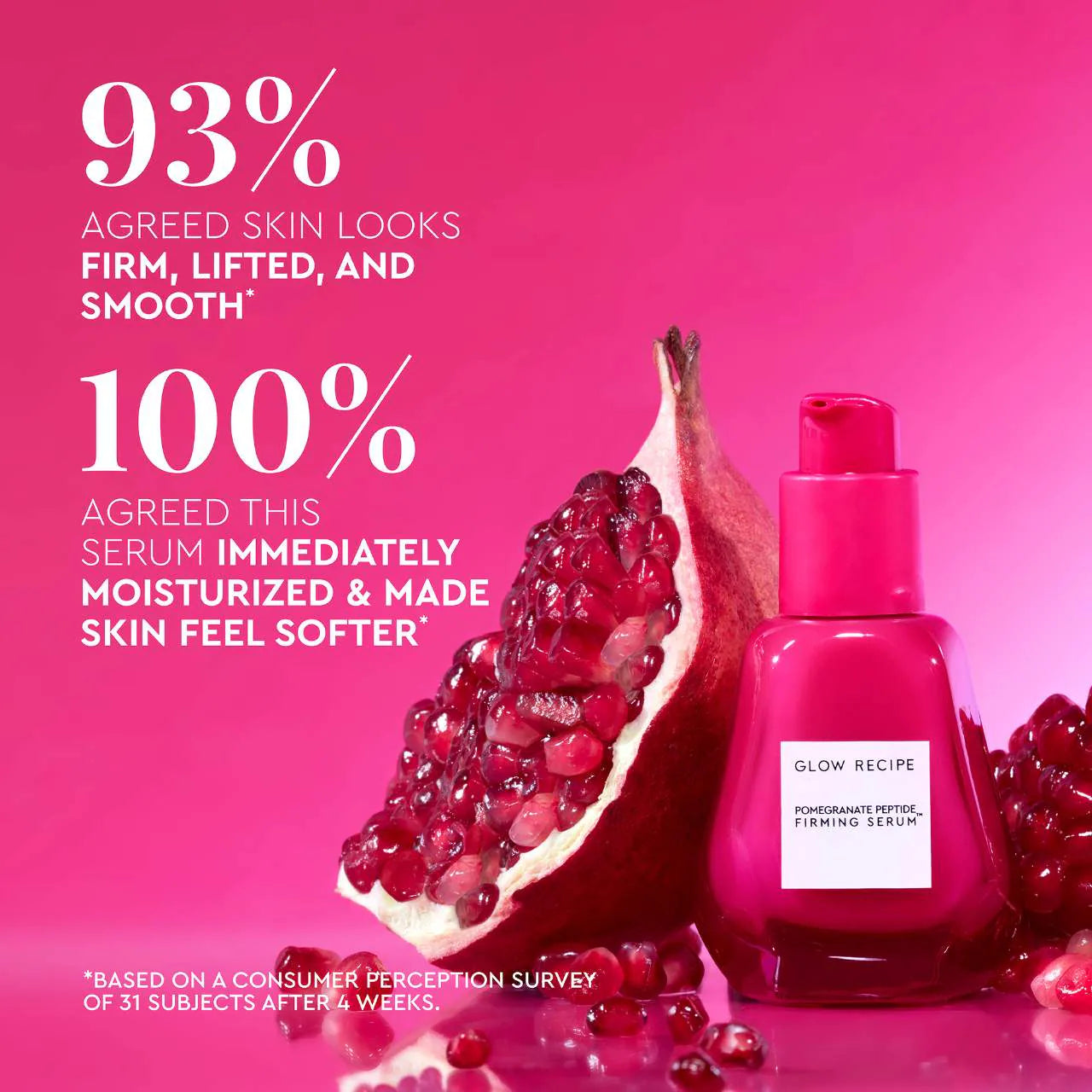 Glow Recipe Pomegranate Peptide Firming Serum