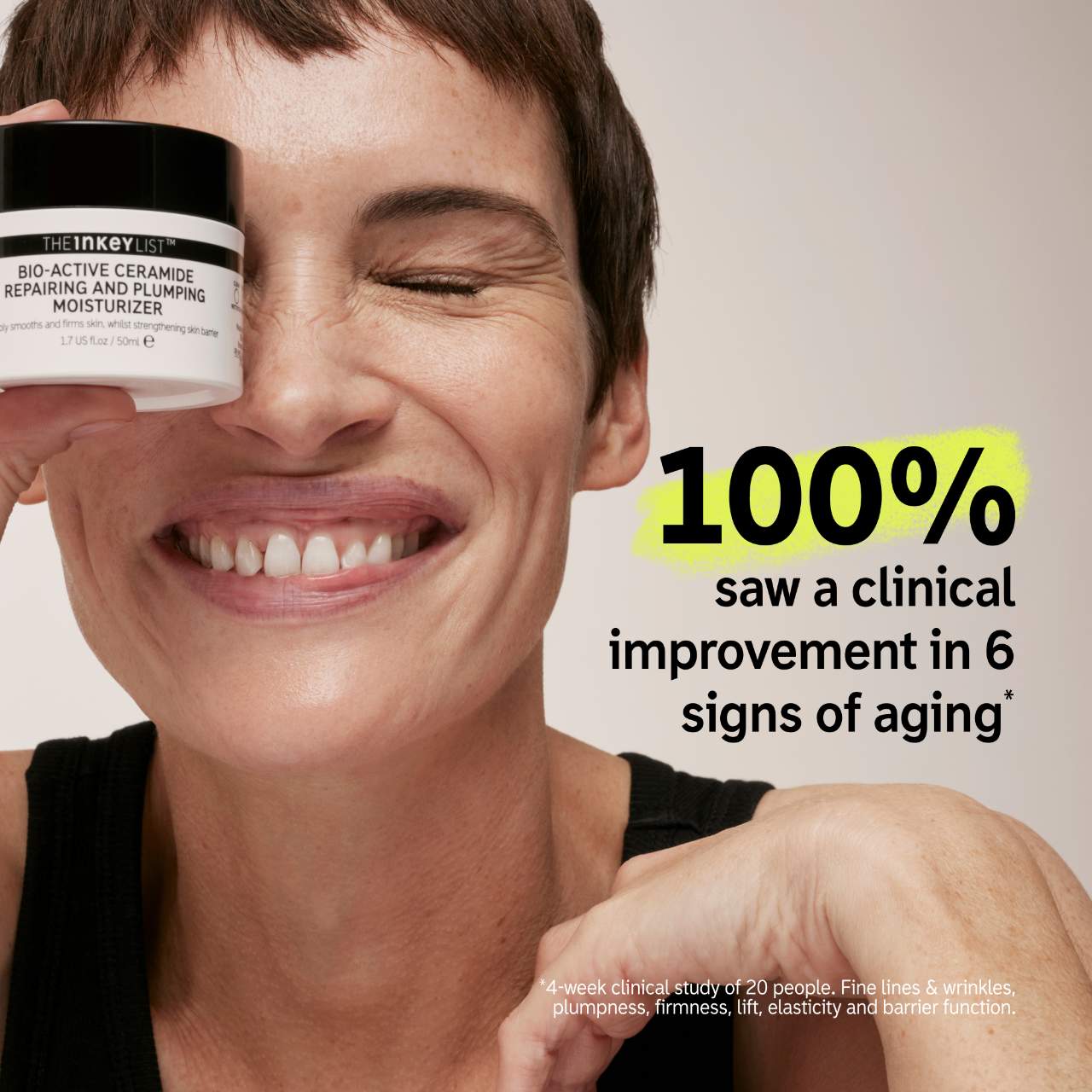 The Inkey List Bio Active Ceramide Repairing And Plumping Moisturizer