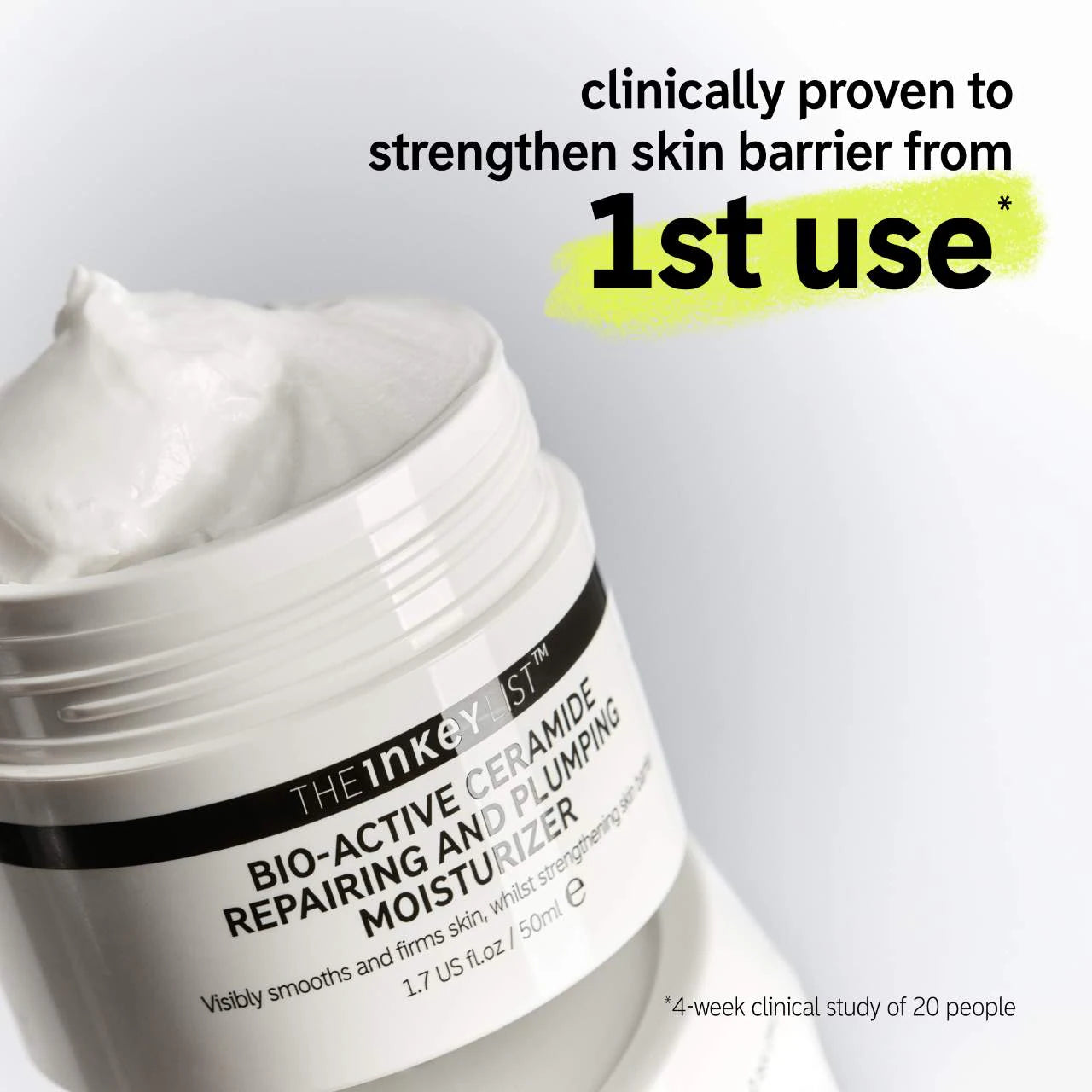 The Inkey List Bio Active Ceramide Repairing And Plumping Moisturizer
