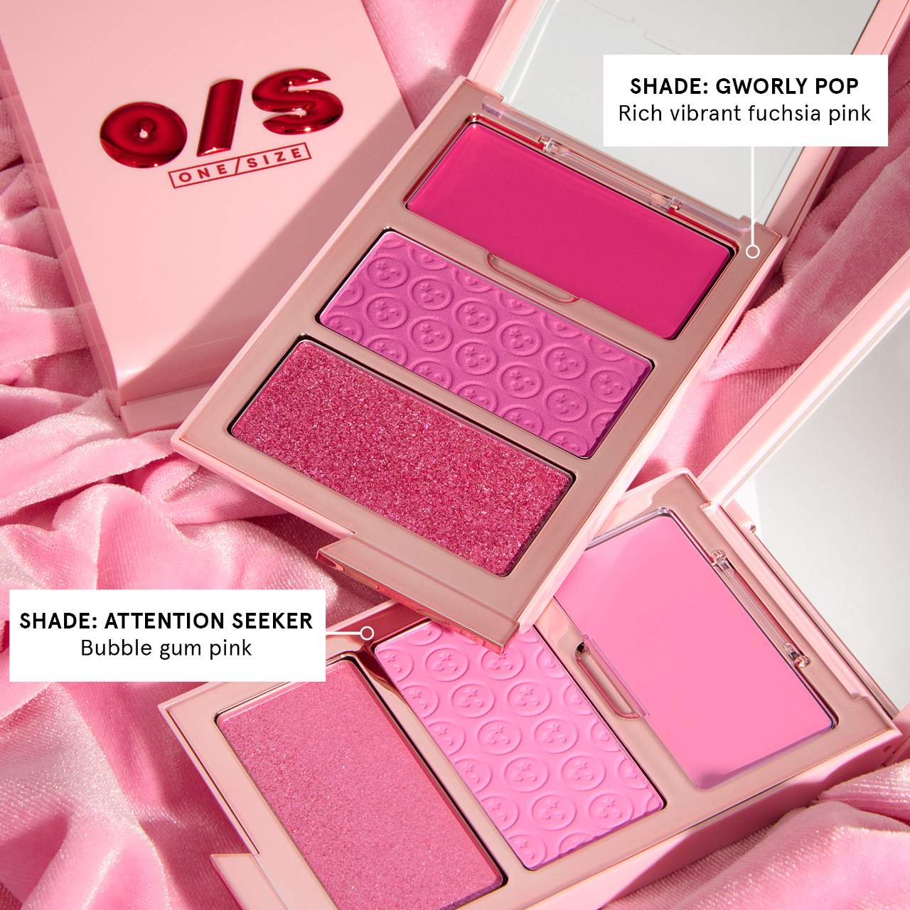 One Size Cheek Clapper 3D Blush Trio Palette