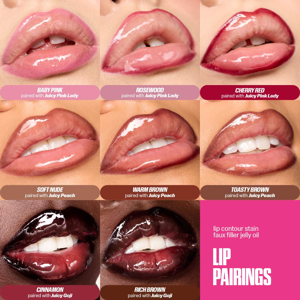 Huda Beauty Lip Contour Stain Lip Tint