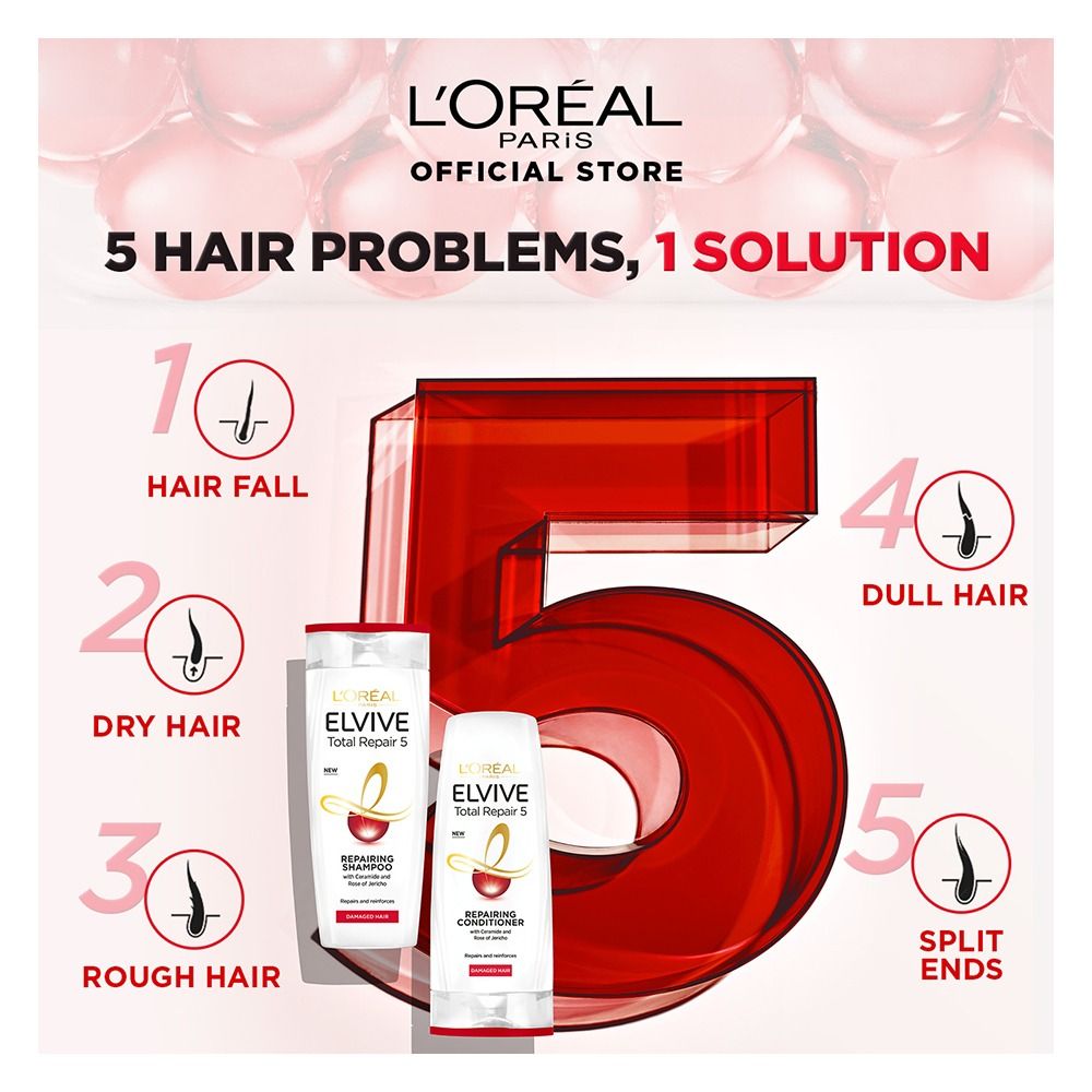 L'Oreal Paris Total Repair 5 Repairing Shampoo