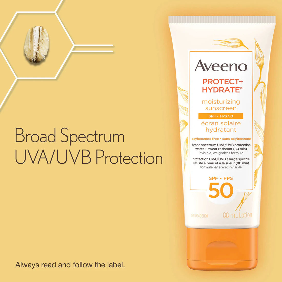 Aveeno Protect + Hydrate Moisturizing Sunscreen SPF 50