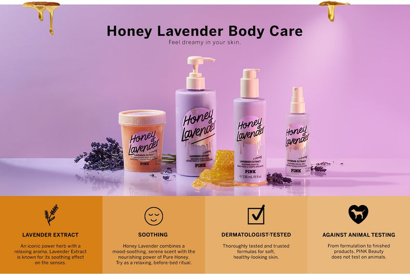 PINK Body Lotion - Honey Lavender