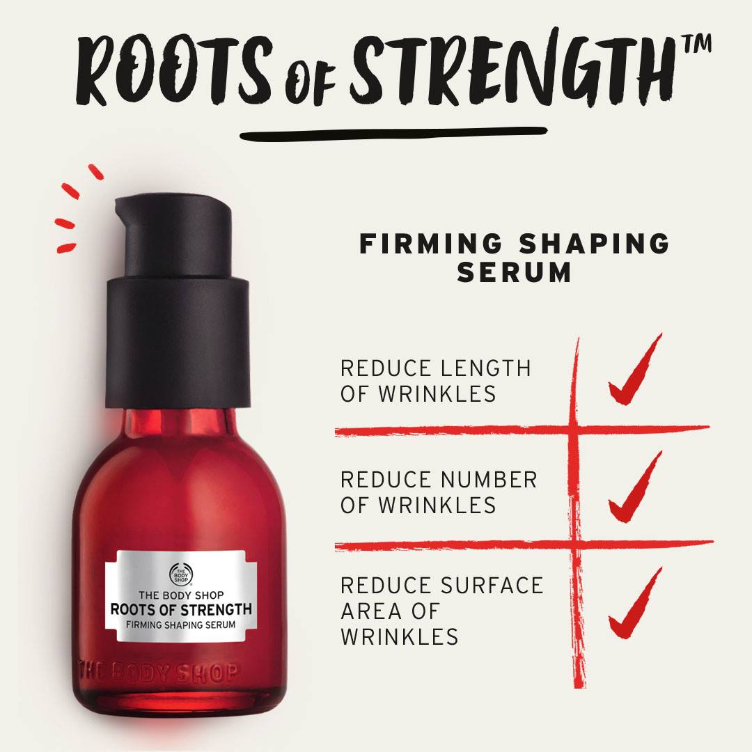 The Body Shop Roots of Strength™ Firming Shaping Serum