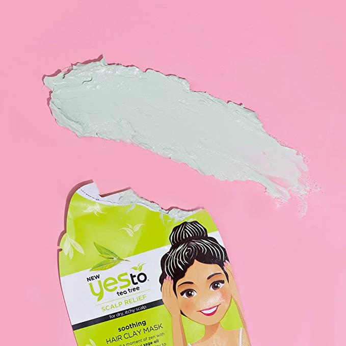 Yes To Tea Tree Scalp Relief Soothing Hair Clay Mask