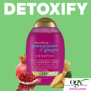 OGX Detoxifying+ Pomegranate & Ginger Shampoo