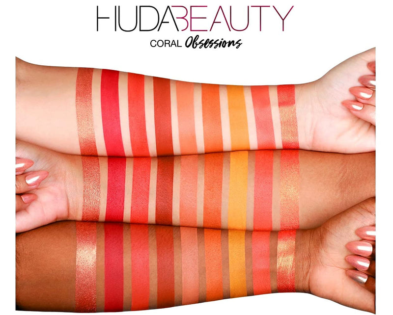 Huda Beauty Obsessions Eyeshadow Palette - Coral