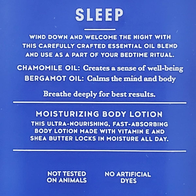 Bath & Body Works Aromatherapy Chamomile + Bergamot Sleep Body Lotion