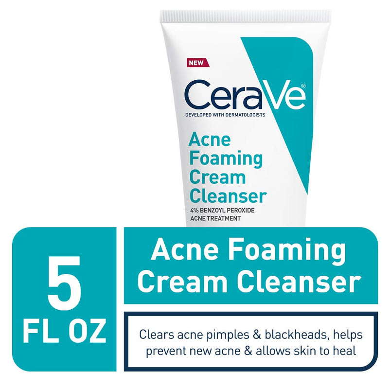 CeraVe Acne Foaming Cream Cleanser