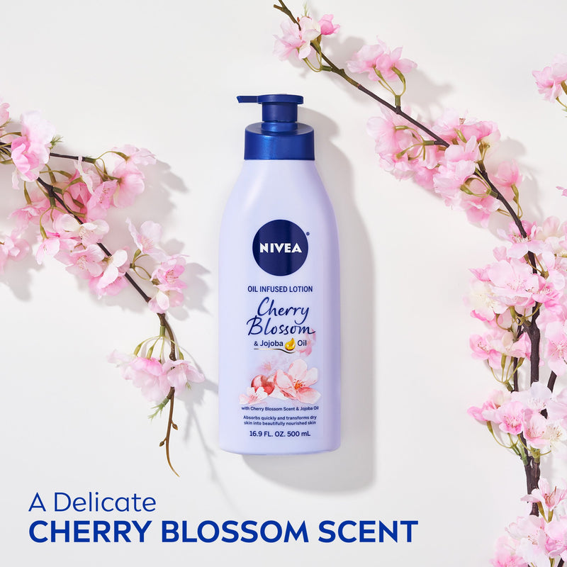 Nivea Cherry Blossom & Jojoba Oil Infused Lotion