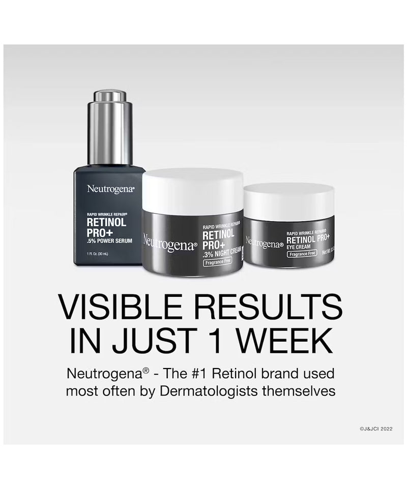 Neutrogena Rapid Wrinkle Repair Retinol Pro+ 0.3% Night Cream – Medoget