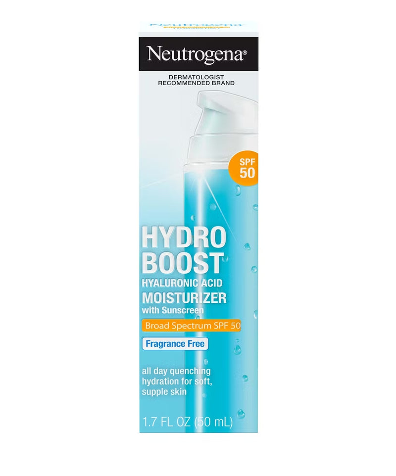 Neutrogena Hydro Boost Hyaluronic Acid Moisturizer SPF 50