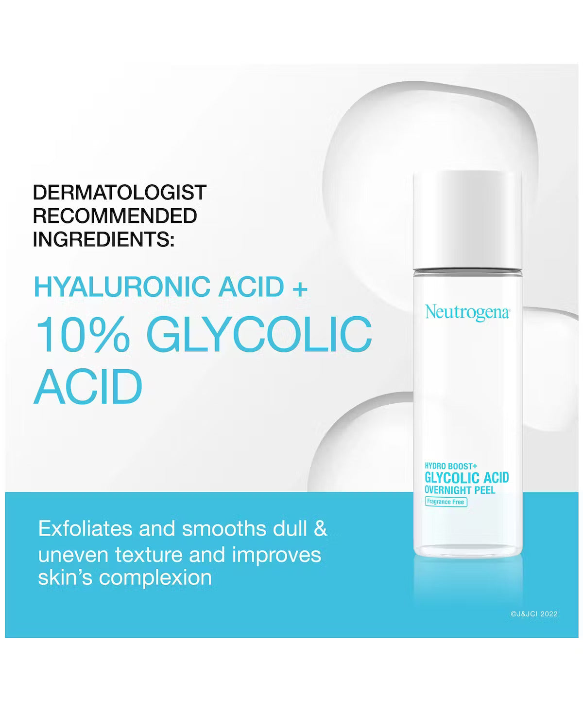 Neutrogena Hydro Boost+ Glycolic Acid Overnight Peel