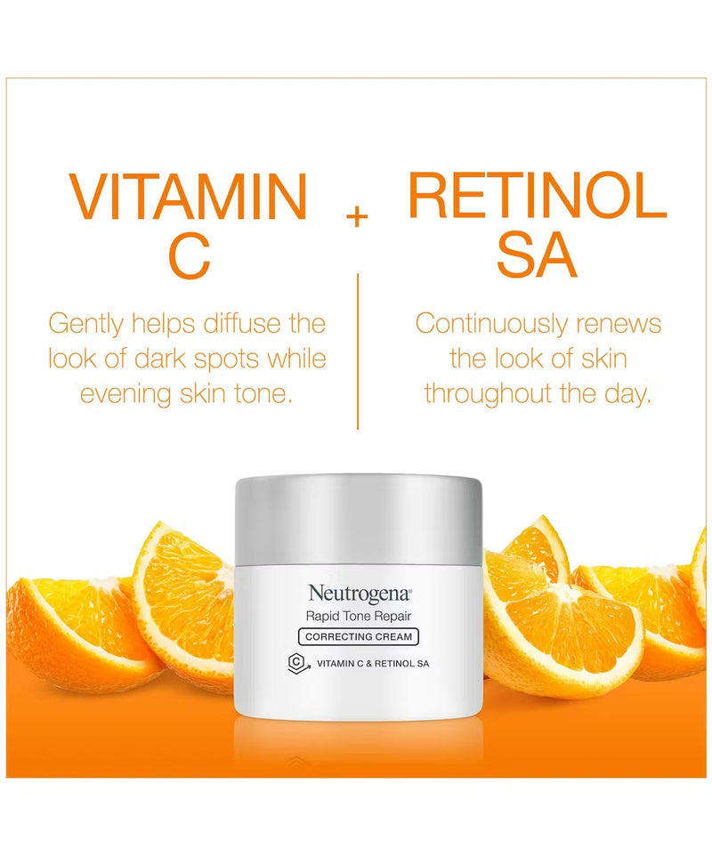 Neutrogena Rapid Tone Repair Retinol + Vitamin C Correcting Cream
