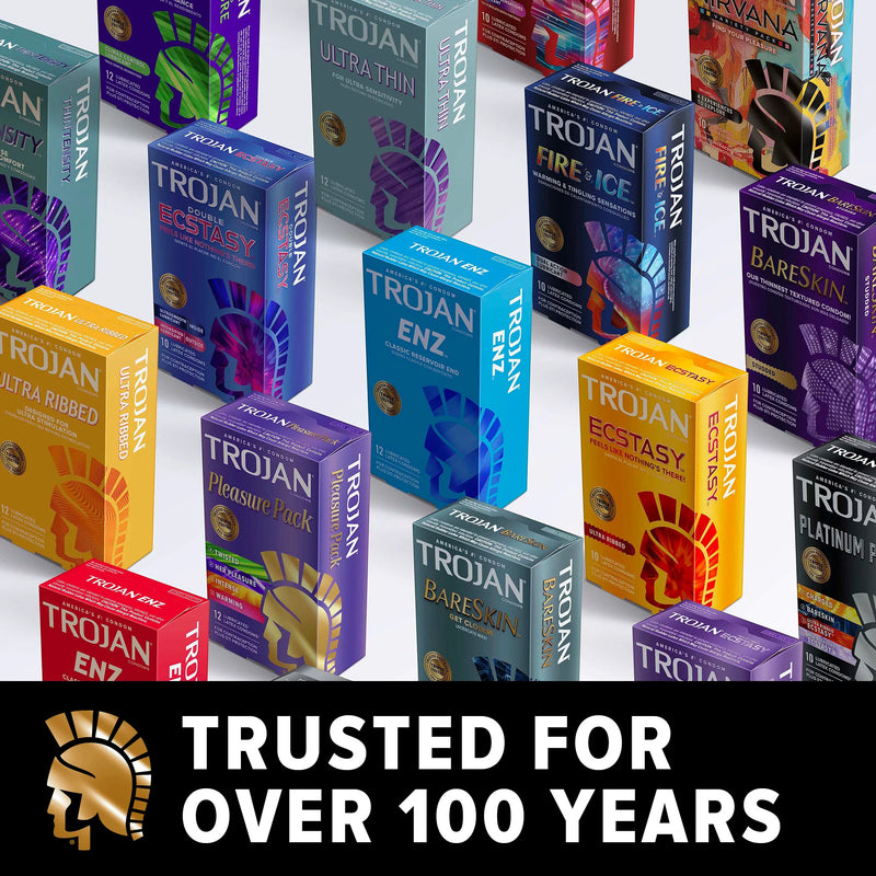 Trojan Magnum XL Large Size Lubricated Condoms