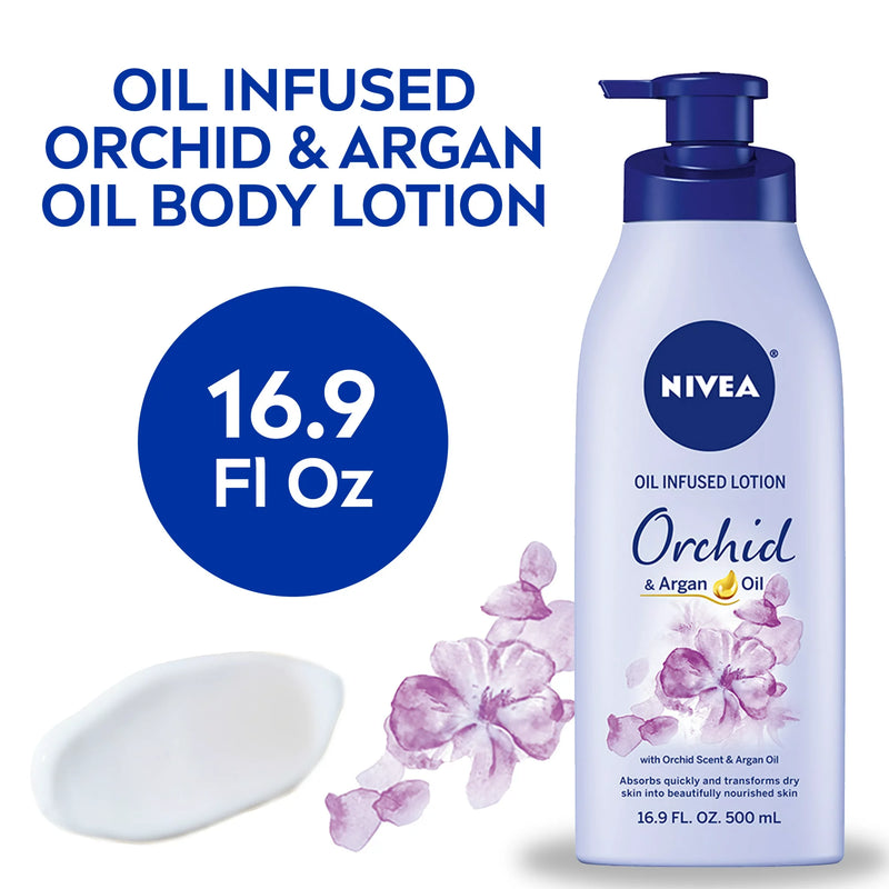 Nivea Orchid & Argan Oil Infused Lotion