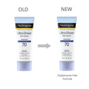 Neutrogena Ultra Sheer Dry Touch Sunscreen SPF 70