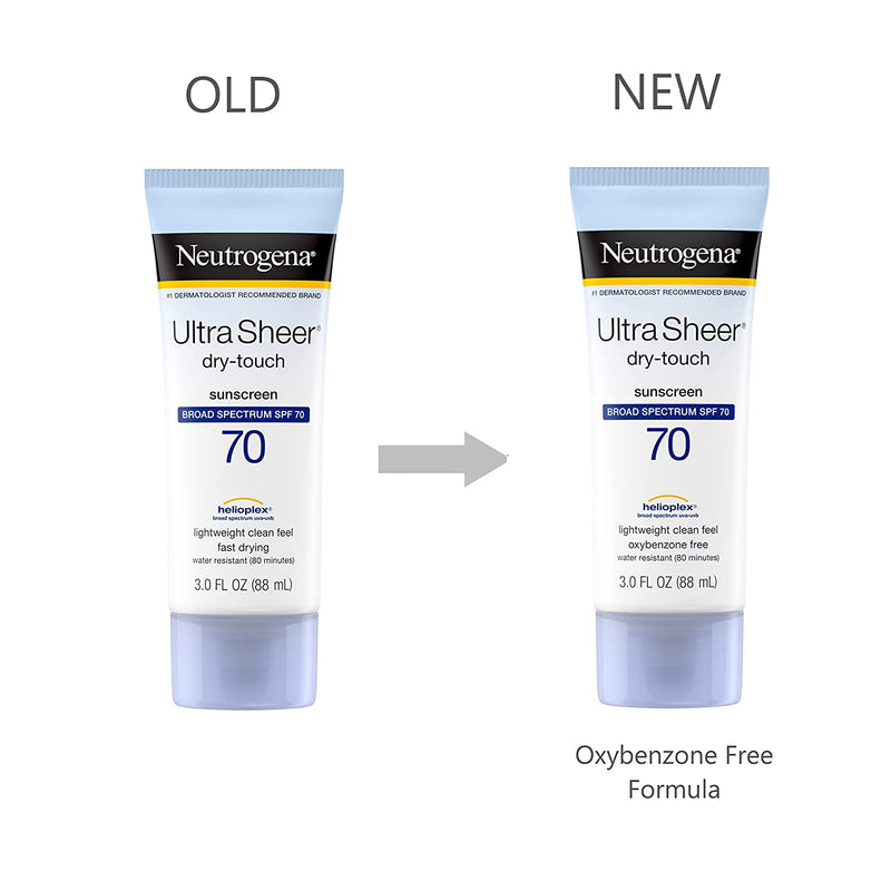 Neutrogena Ultra Sheer Dry Touch Sunscreen SPF 70