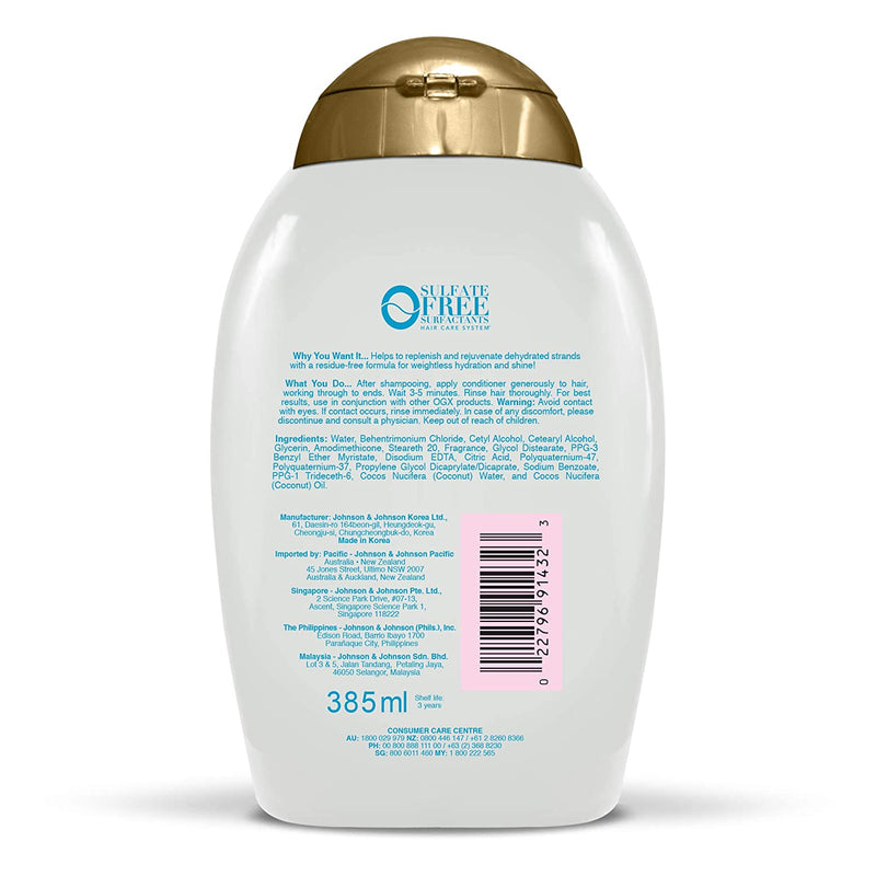 OGX Weightless Hydration+ Coconut Water Conditioner