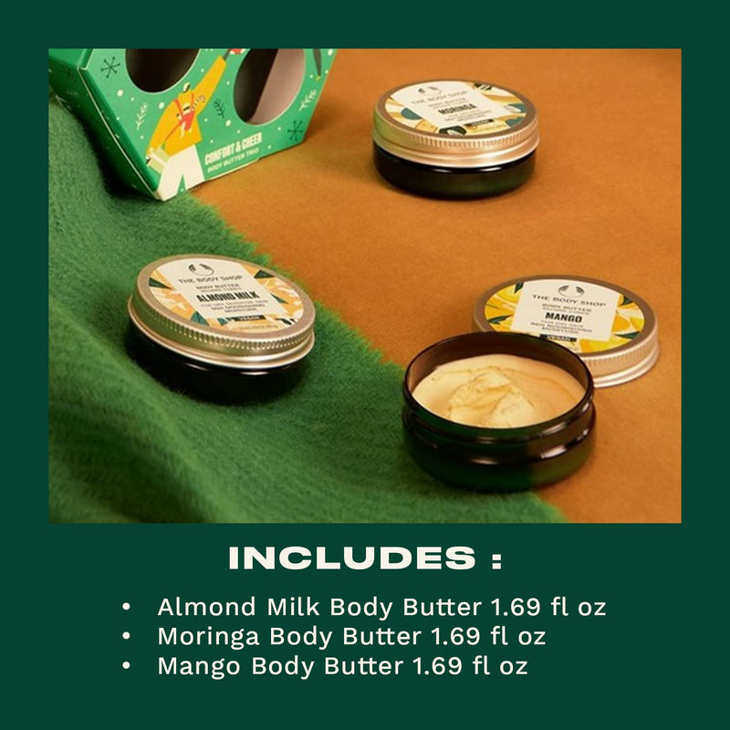 The Body Shop Comfort & Cheer Body Butter Trio Gift Set