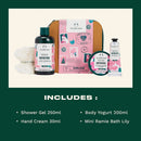 The Body Shop Bloom & Glow British Rose Essentials Gift Set